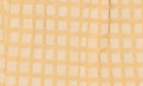 Fleece Factory Box Cube Shorts In Yellow