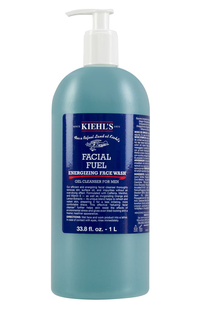 Kiehl's Since 1851 Jumbo Facial Fuel Energizing Face Wash $66 Value, Alternate, color,
