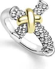 LAGOS Anthem Cross Ring