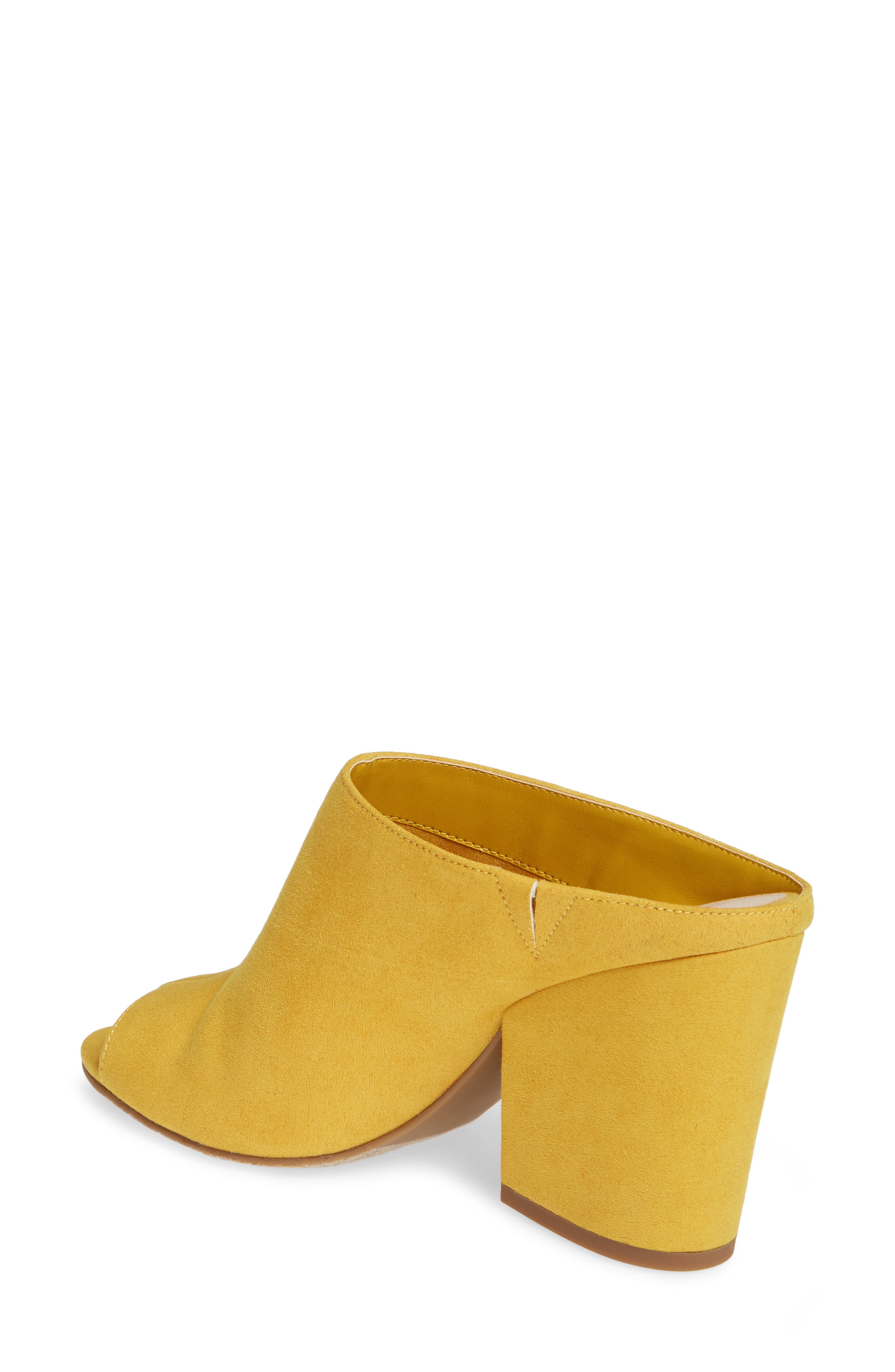 Gretta Sandal, Alternate, color, MUSTARD FAUX SUEDE