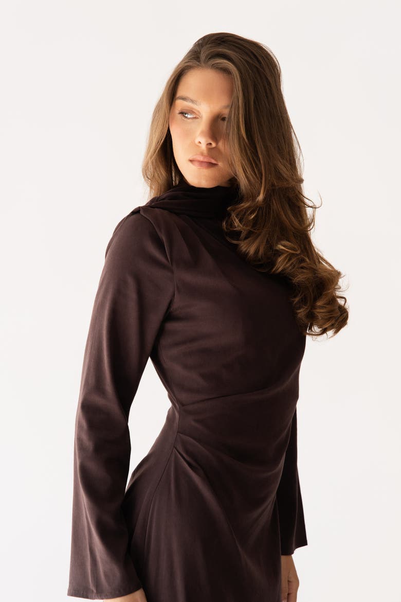 Johanna Dress, Alternate, color, Brown