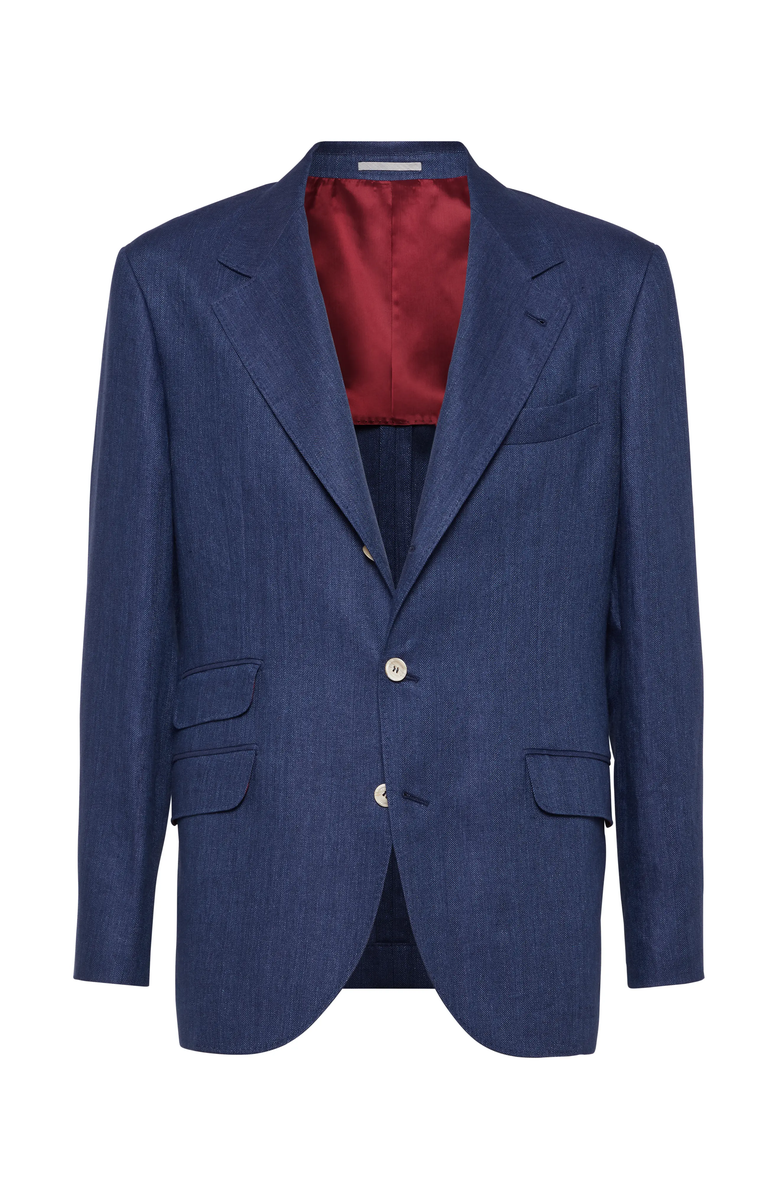 Brunello Cucinelli Deconstructed Cavallo blazer, Main, color, 
