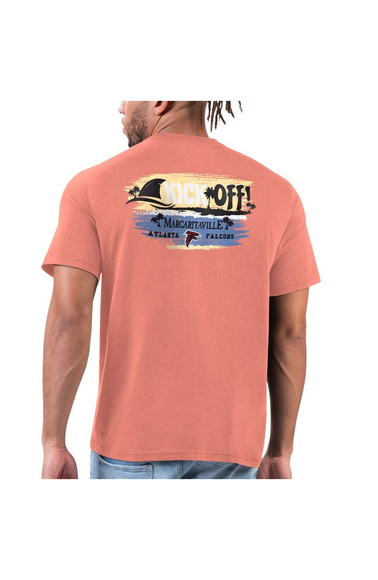 Margaritaville Men's Margaritaville Orange Atlanta Falcons T-Shirt, Alternate, color, Orange