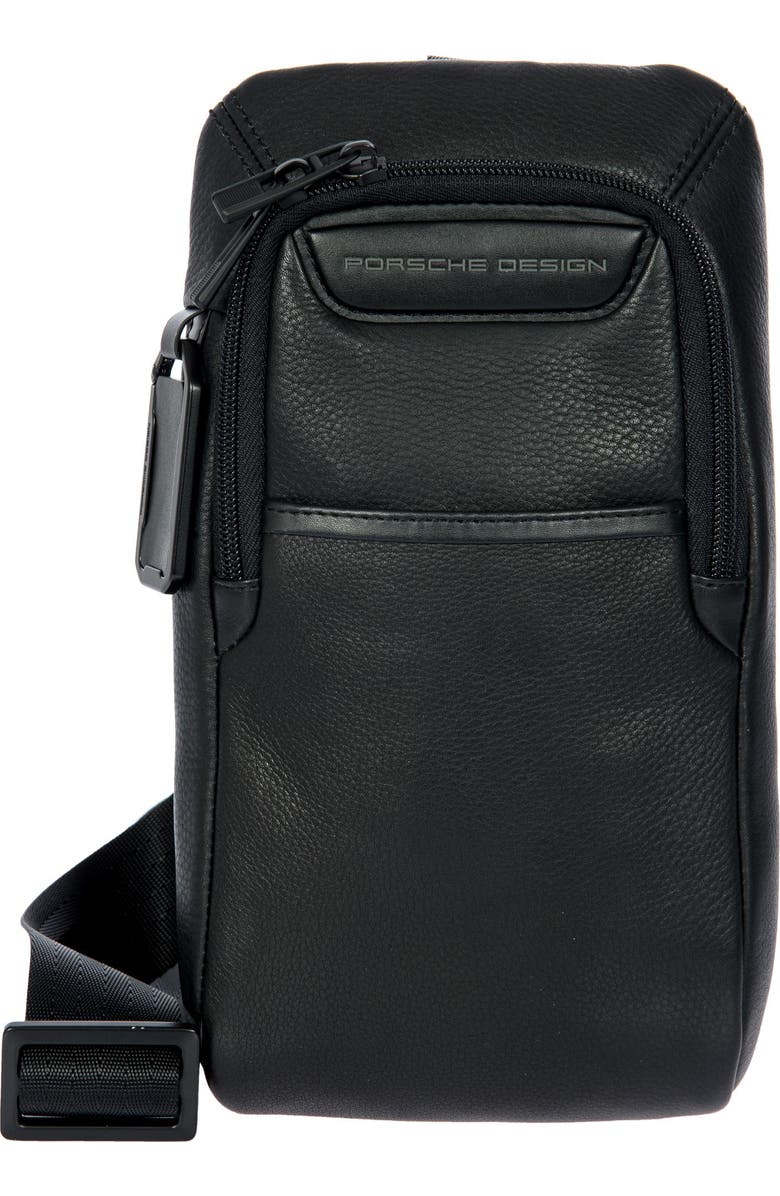 Porsche Design Roadster Leather EVO Crossbody Bag, Main, color,
