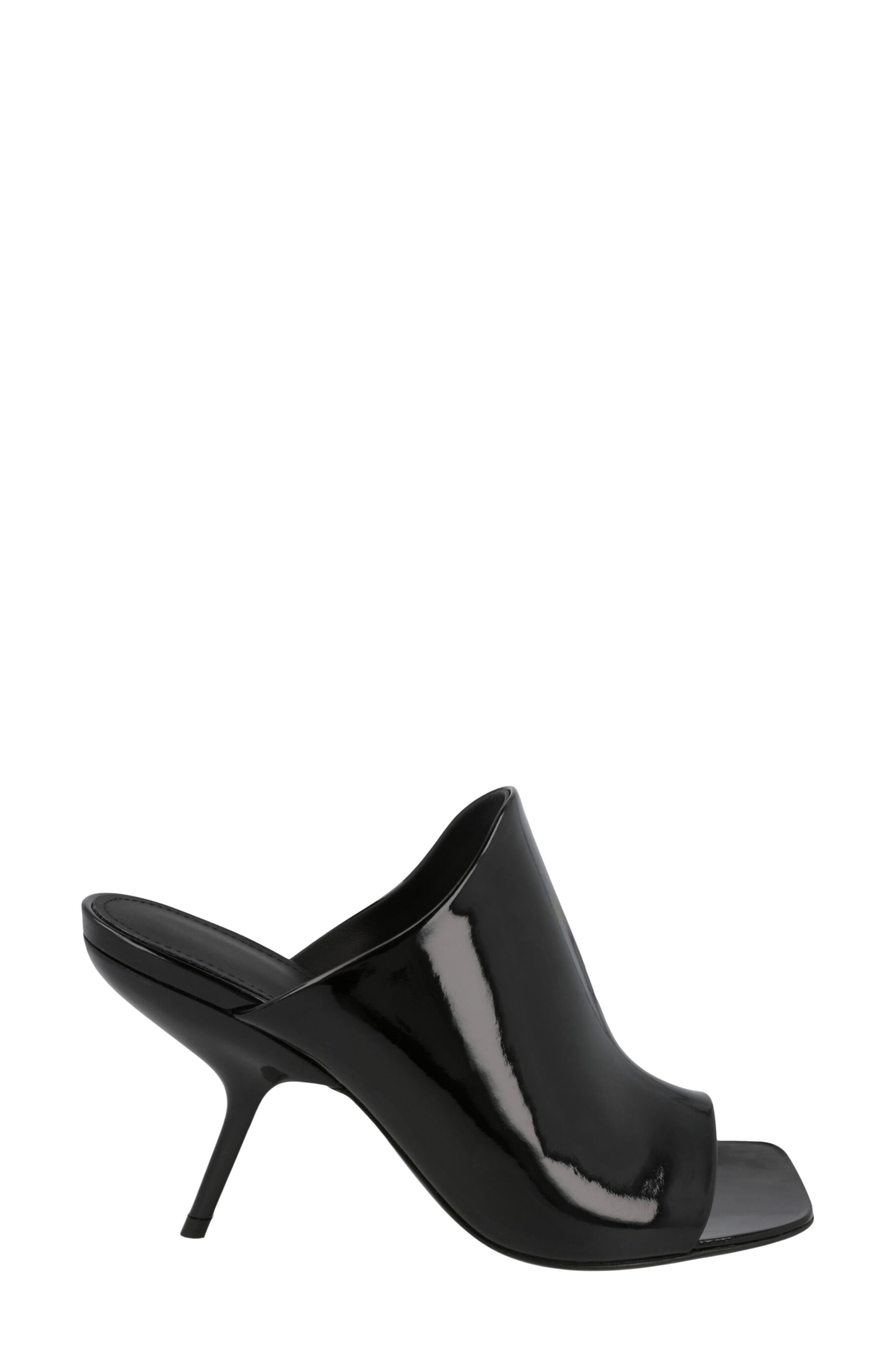 Era Patent Leather Mule, Alternate, color, BLACK