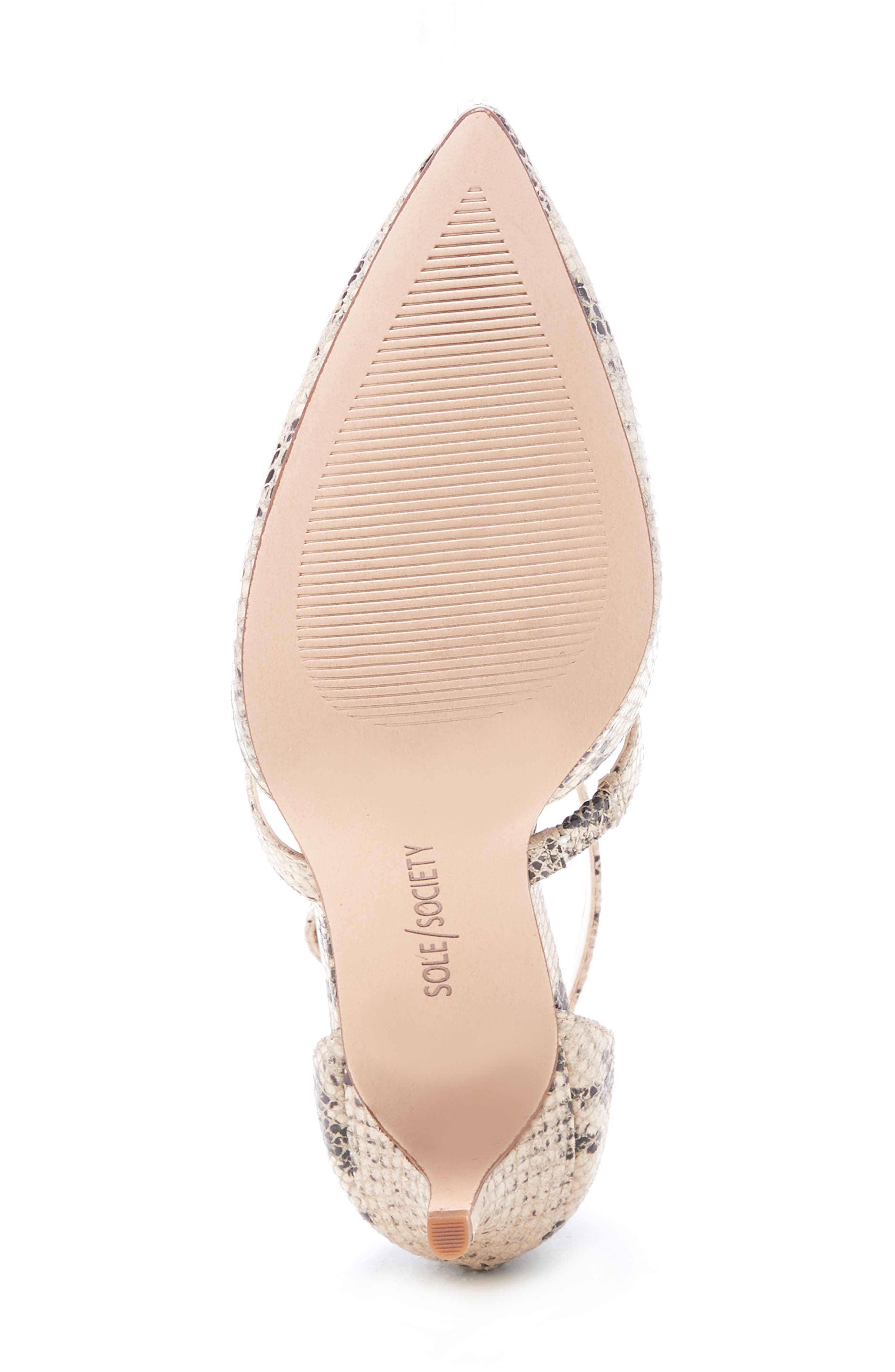 Edelyn Pointed Toe Pump, Alternate, color, NATURAL MULTI