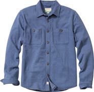 Marine Layer Pacifica Stripe Stretch Overshirt
