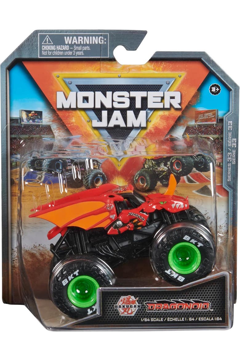Mini Bakugan Draganoid Die Cast Vehicle, Main, color, orange
