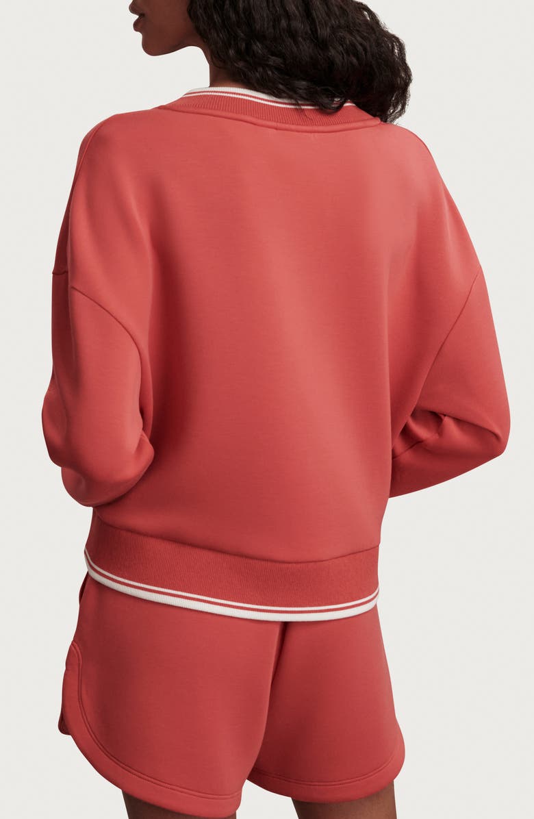 Varley Blithe Crop Sweatshirt, Alternate, color, Baked Apple
