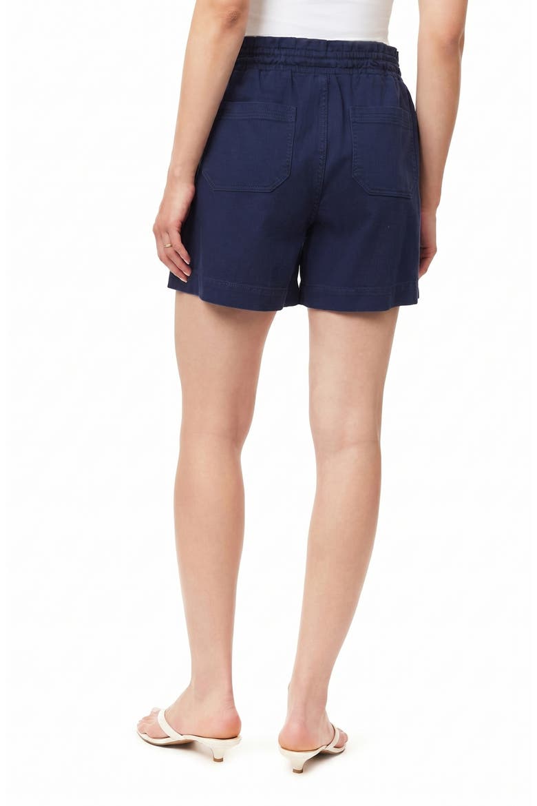 Trapunto Stitched Pocket Pull-On Shorts, Alternate, color, NAVAL ACADEMY