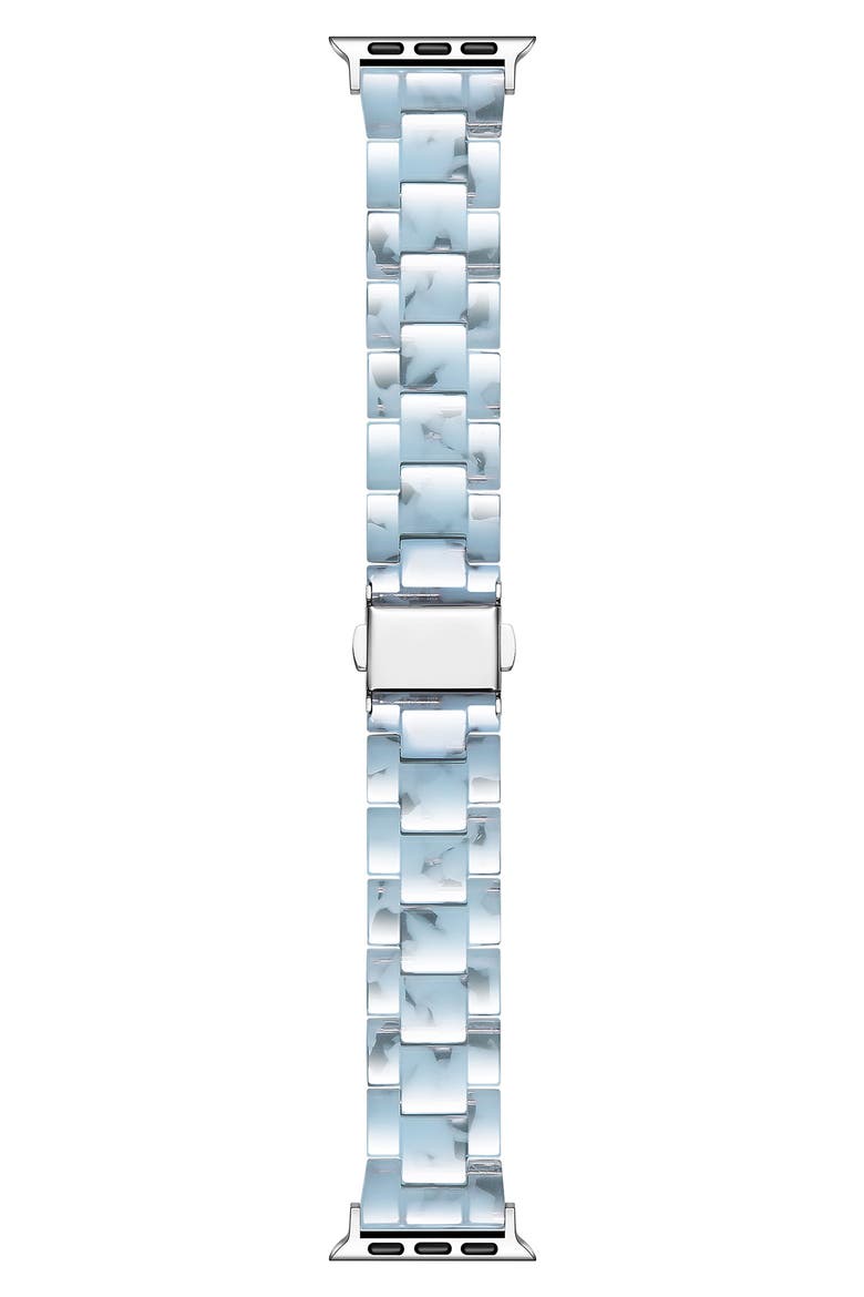 Claire Resin Apple Watch® Bracelet Watchband, Main, color, LIGHT BLUE