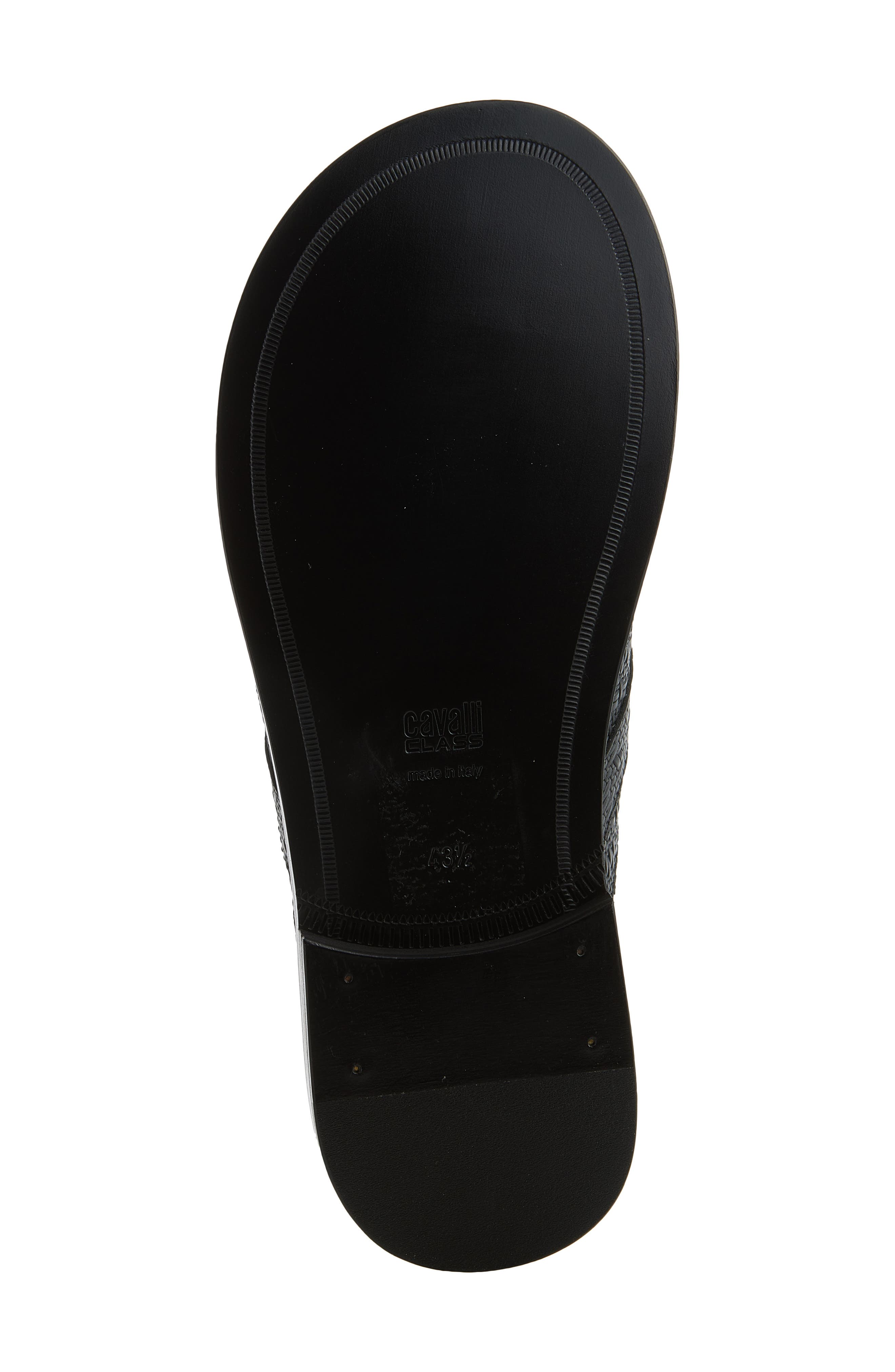 Roberto Cavalli Flip Flop, Alternate, color, Black