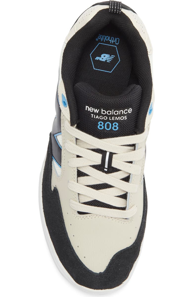 New Balance 808L Thiago Lemos Sneaker, Alternate, color, Tan/ Black