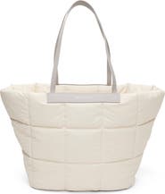 VeeCollective Porter Basque Quilted Recycled Nylon Tote