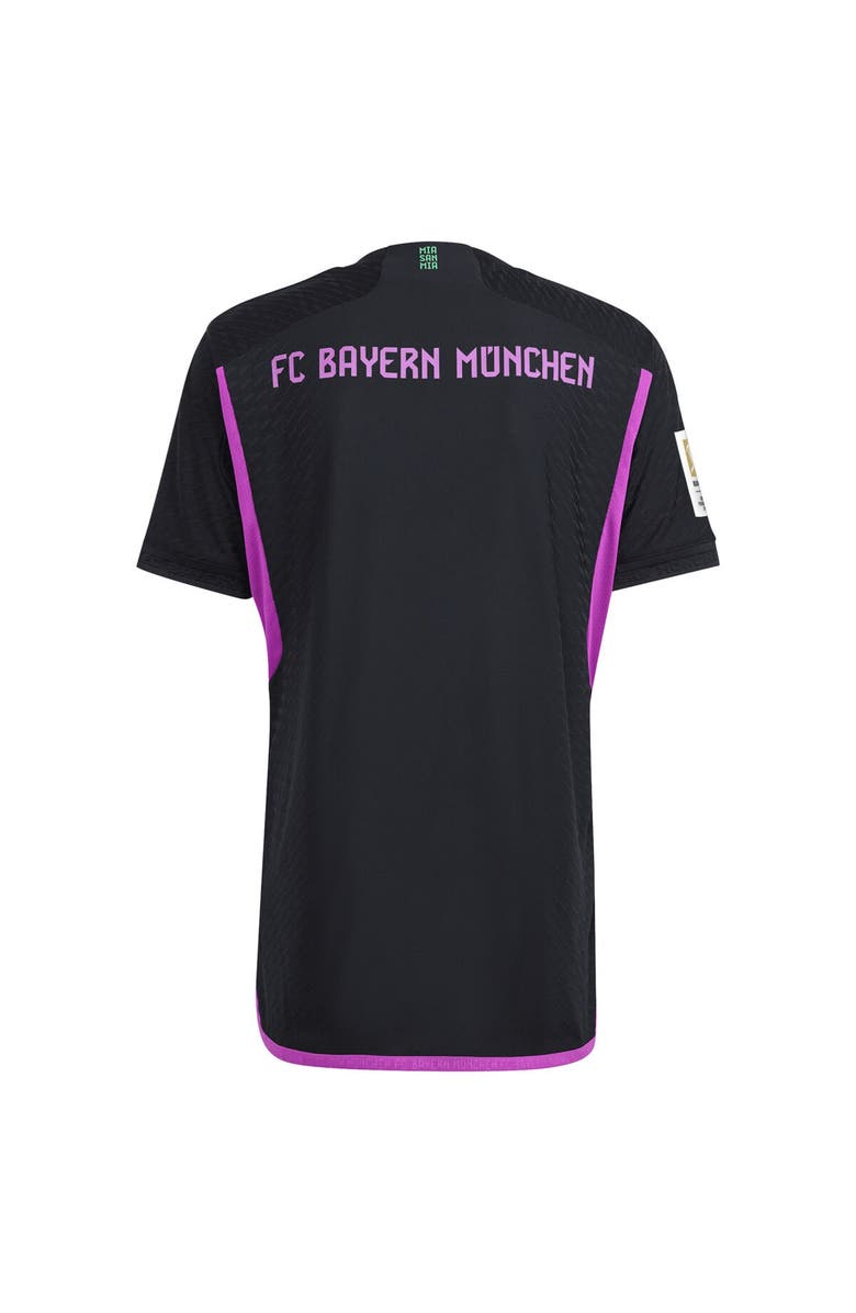 adidas Men's adidas  Black Bayern Munich 2023/24 Away Authentic Patch Jersey, Alternate, color, 