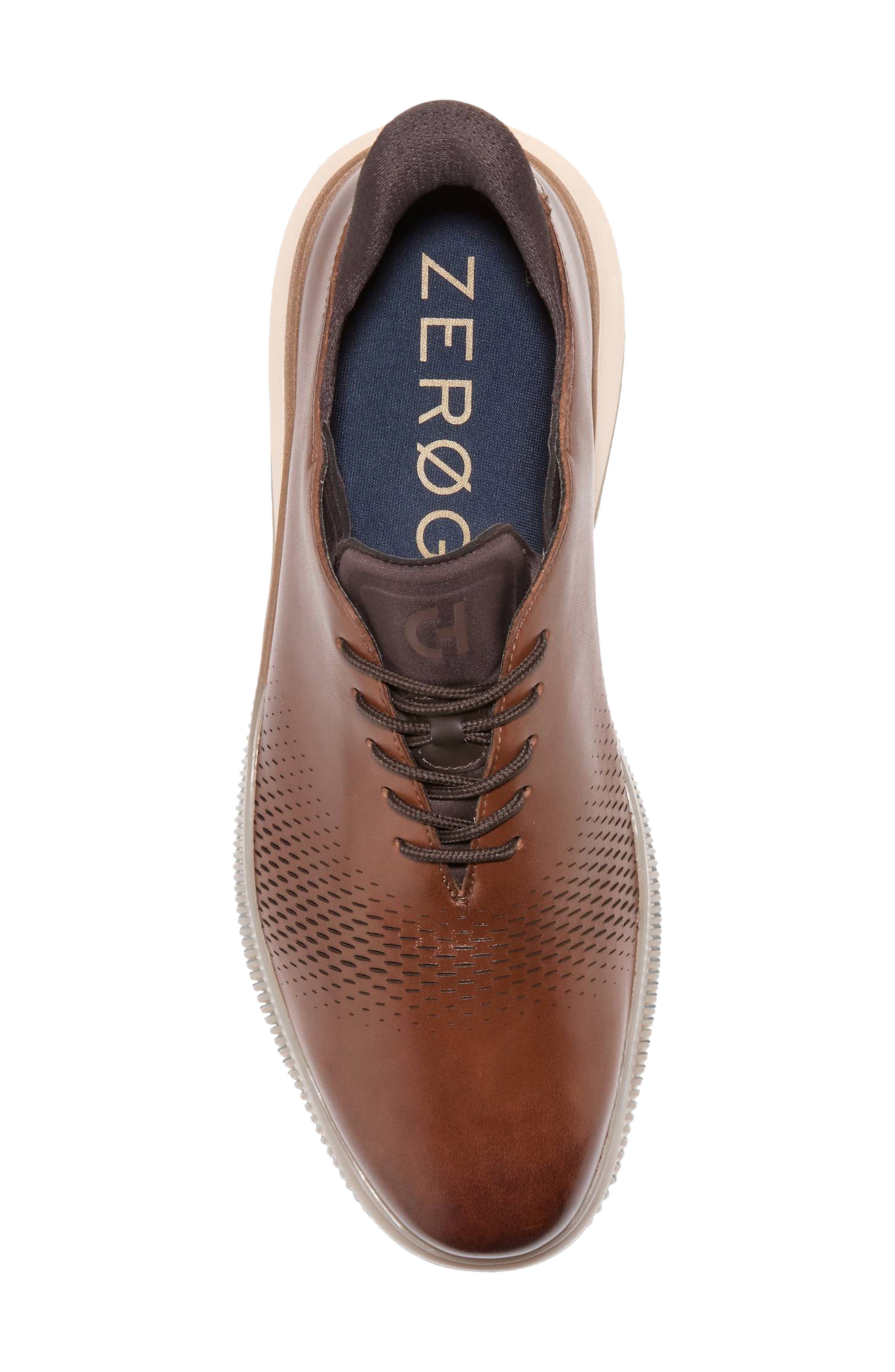 Cole Haan 6.ZeroGrand Laser Quick-On Oxford, Alternate, color, Woodbury / Dark Chocolate