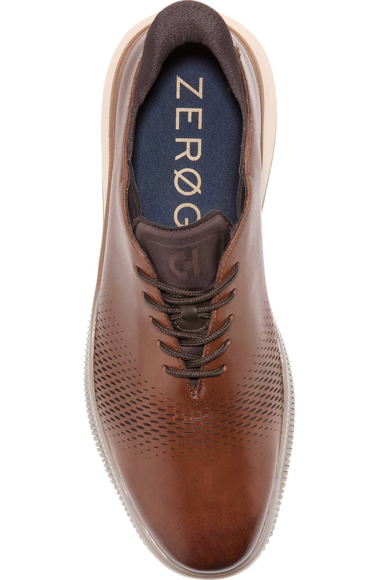 Cole Haan 6.ZeroGrand Laser Quick-On Oxford, Alternate, color, Woodbury / Dark Chocolate