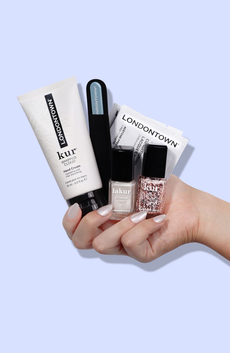 Londontown Winter Wishes Manicure Set $66 Value, Alternate, color, 