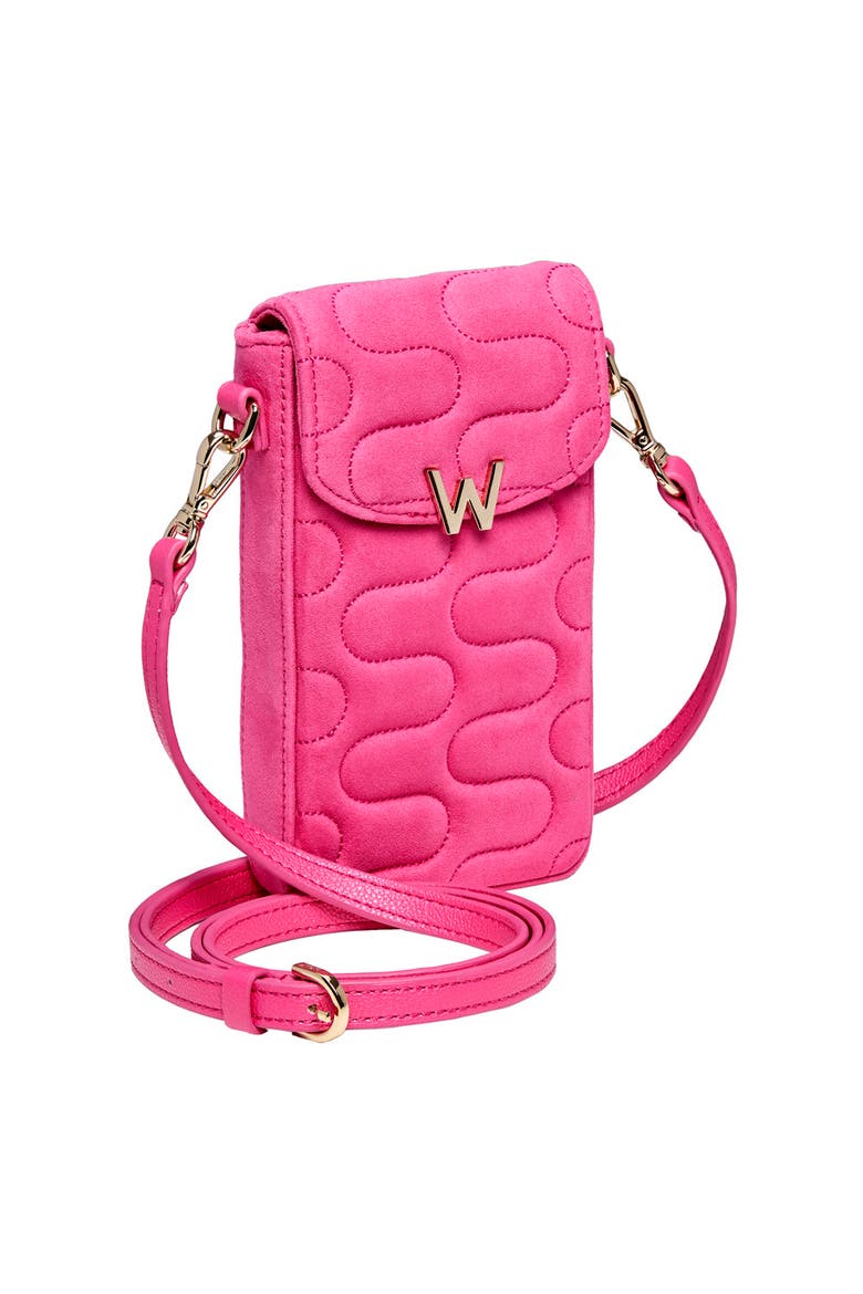 Mimi Swirl Phone Bag, Alternate, color, Pink Flash