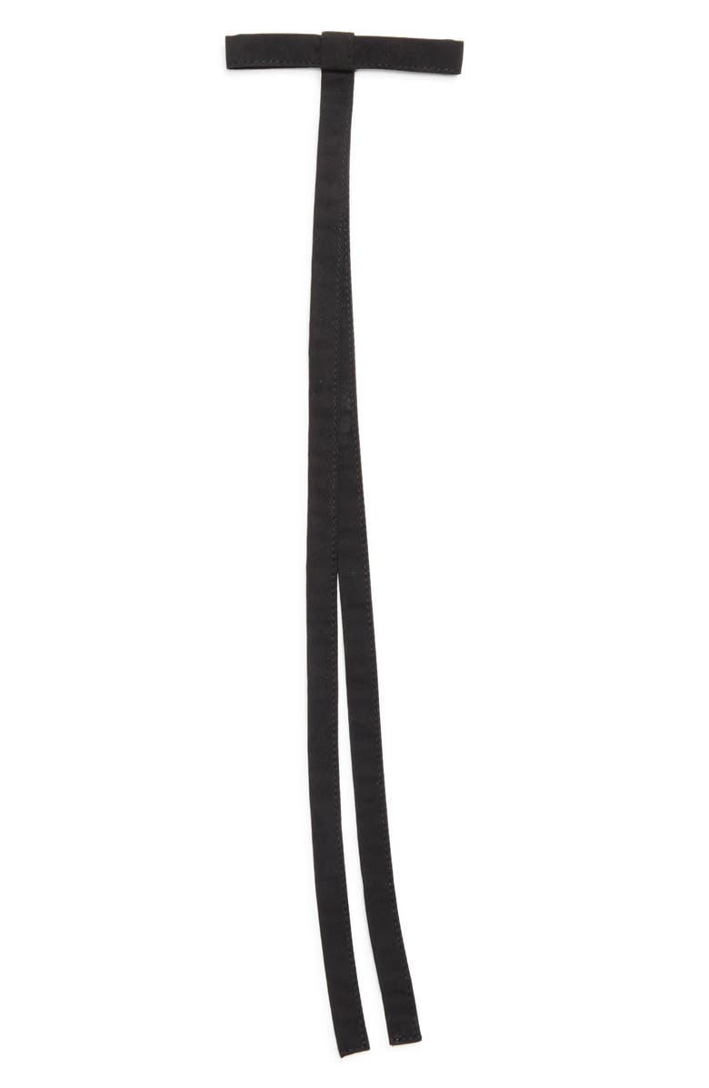 Sandy Liang Recital Bows Hair Clip, Main, color, Black