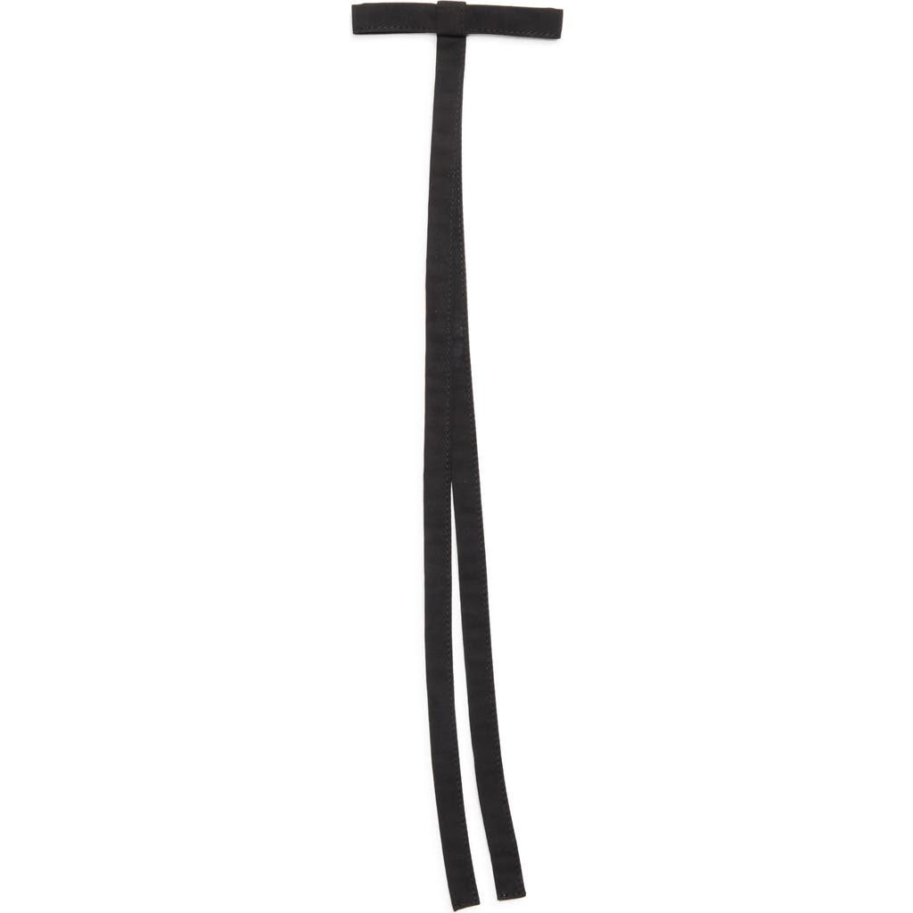 Sandy Liang Recital Bows Hair Clip In Black