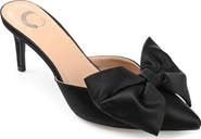 Journee Collection Tiarra Bow Mule - Wide Width