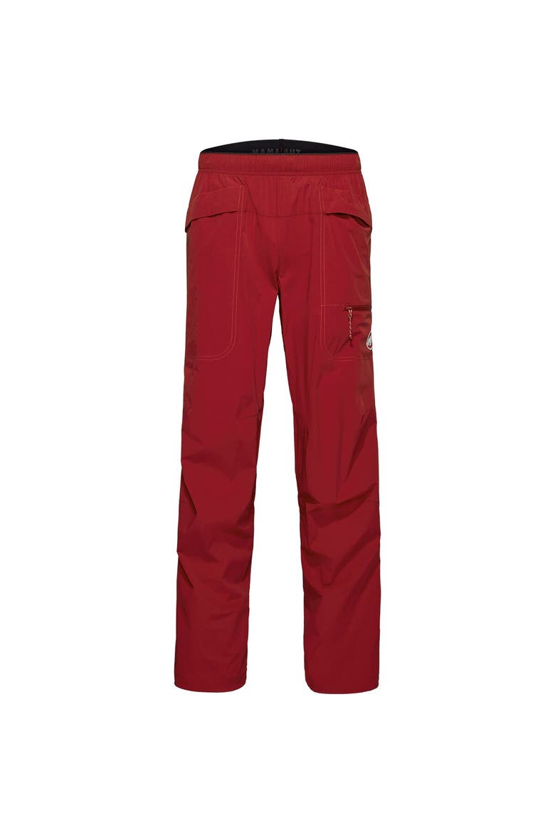 Sender Climbing Pant - Men's, Alternate, color, Dark Mammut Red