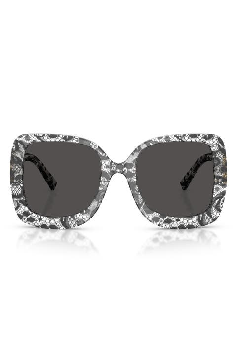 55mm Square Sunglasses