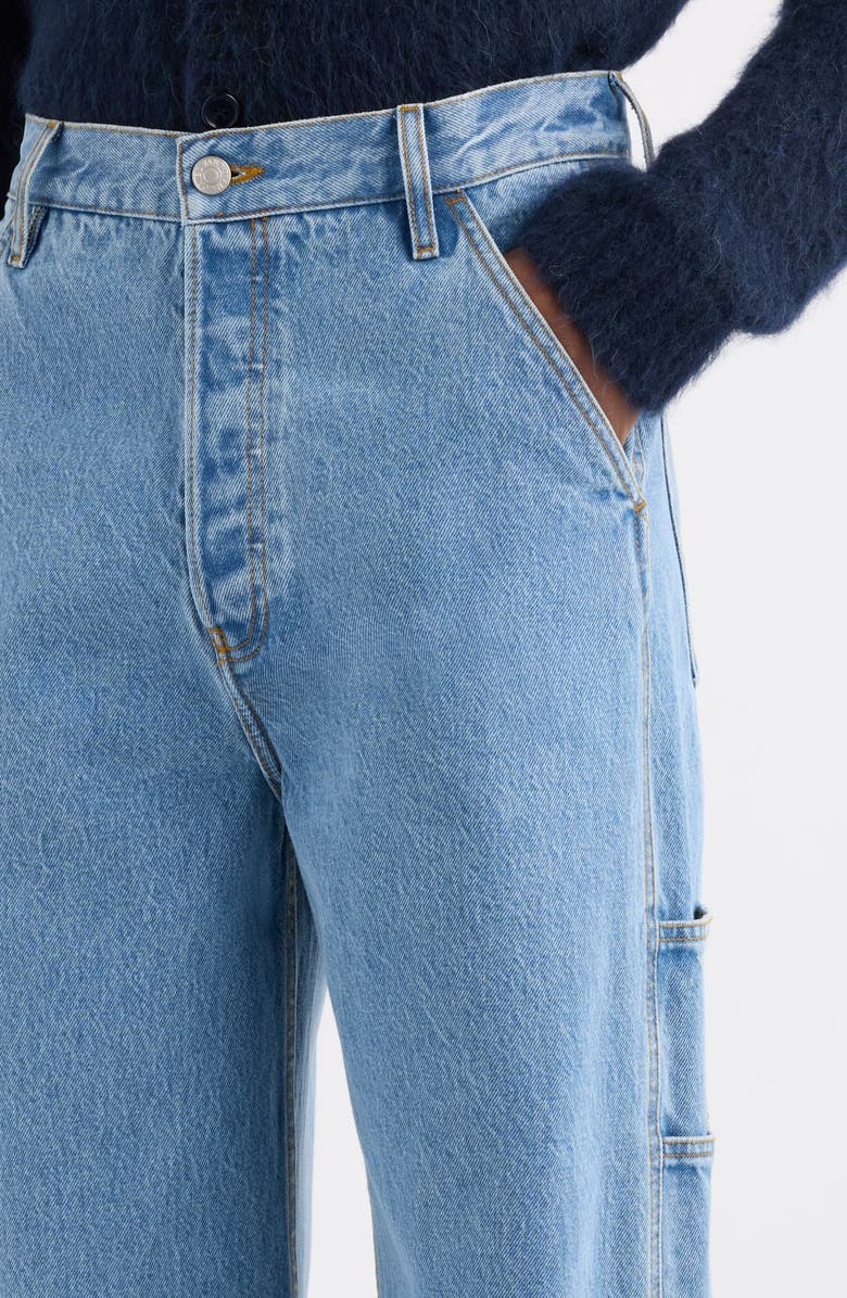 Dries Van Noten Pickerby Carpenter Jeans, Alternate, color, Light Blue