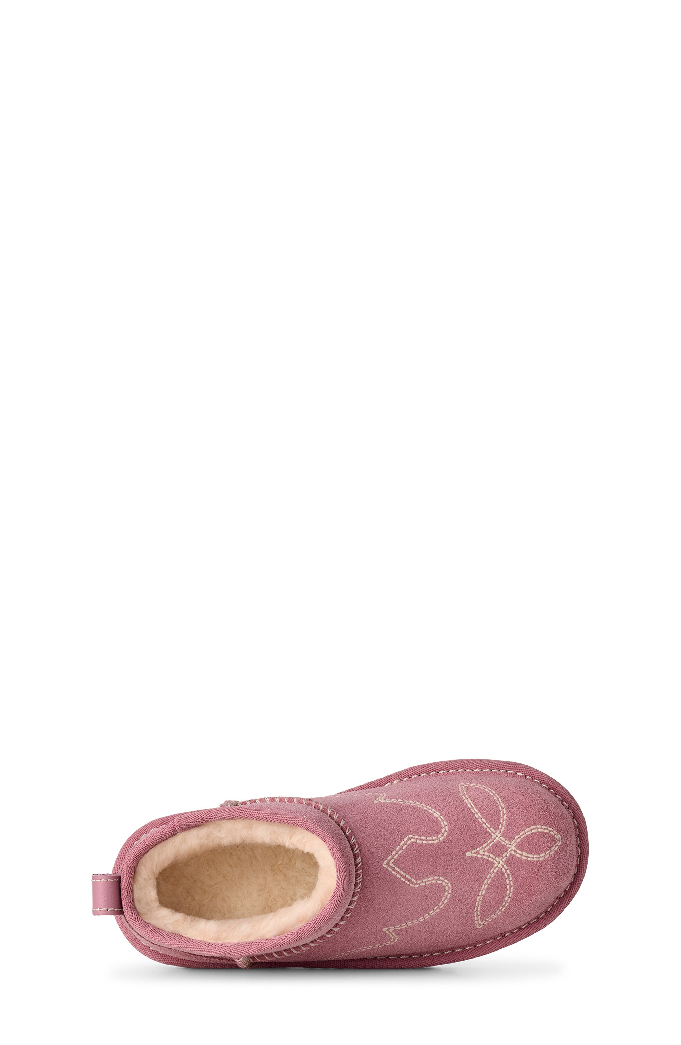 Kids' Classic Ultra Mini Western Boot, Alternate, color, DUSTY ORCHID