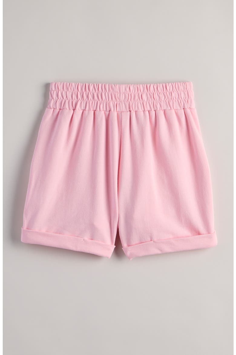 Kids' Terry Cloth Shorts, Alternate, color, PINK ORCHID