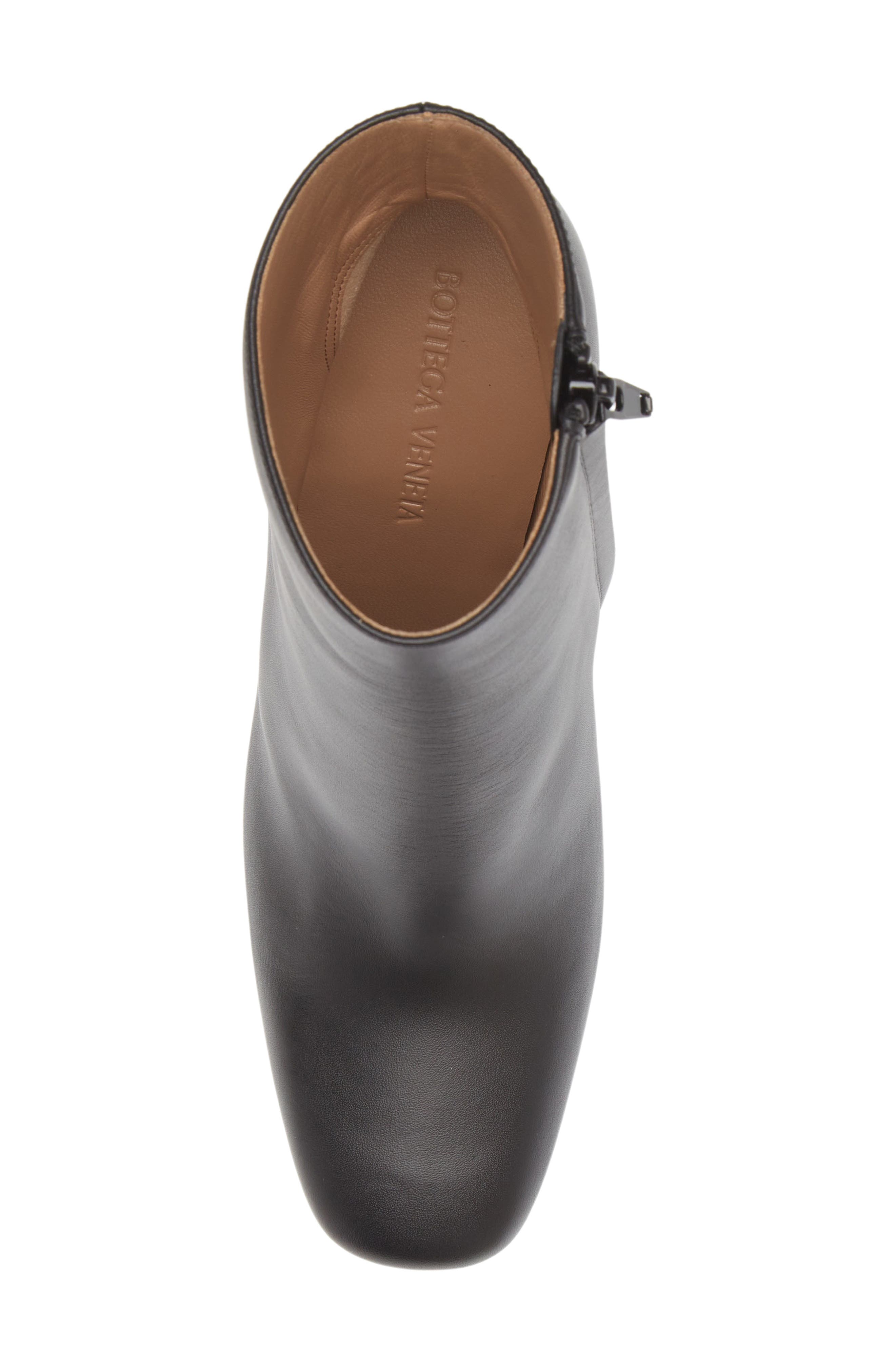 Bottega Veneta Knot Heel Bootie, Alternate, color, Black