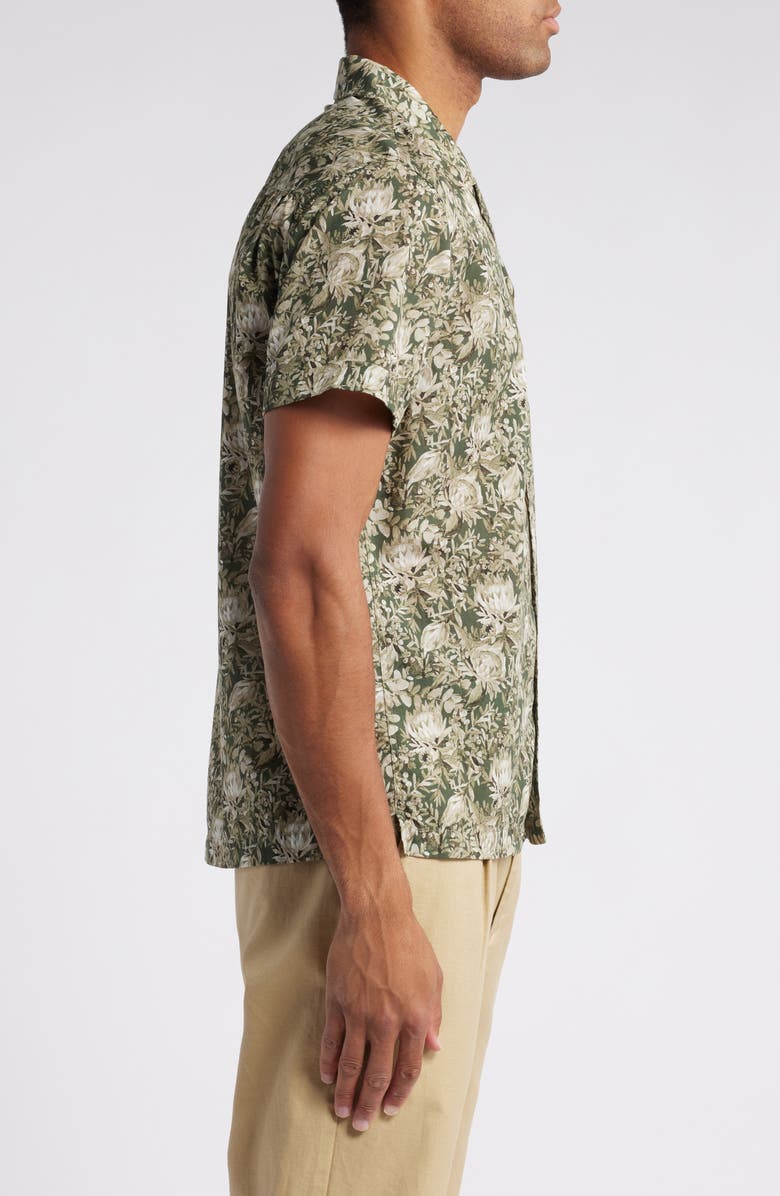 Rails Moreno Floral Lyocell & Cotton Camp Shirt, Alternate, color,
