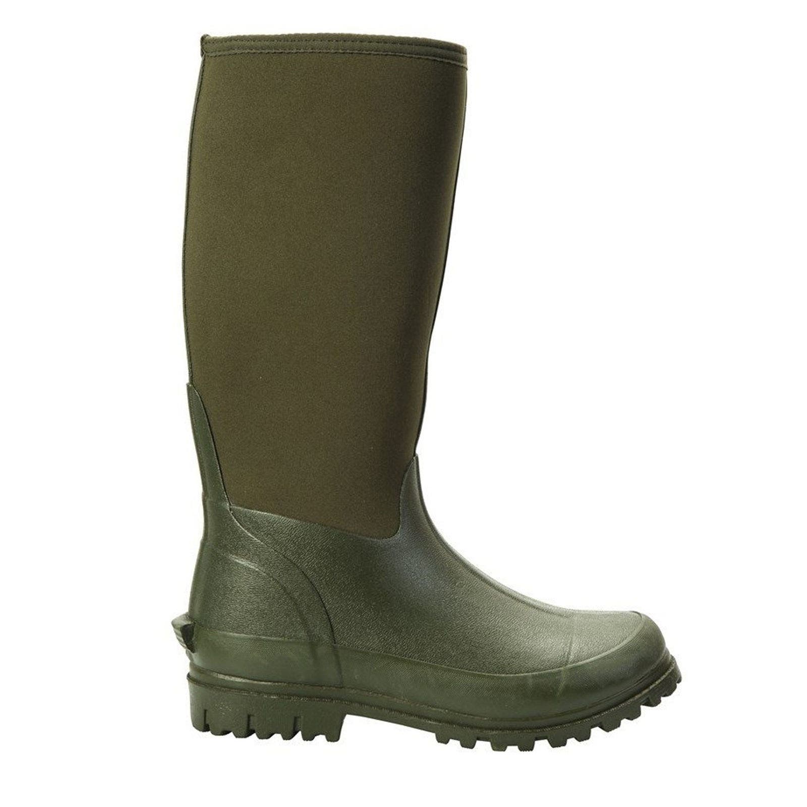 Mucker Neoprene Galoshes, Alternate, color, Khaki Green