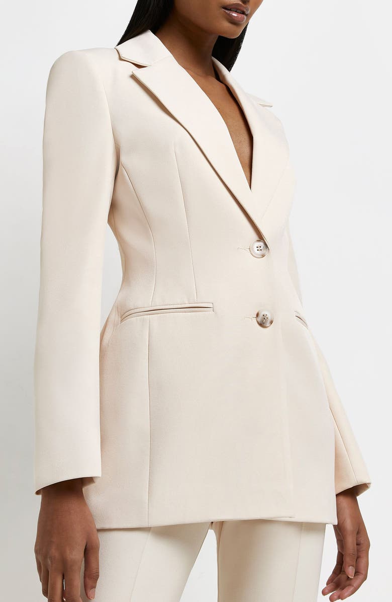 River Island Women's Shaped Blazer, Alternate, color, 
