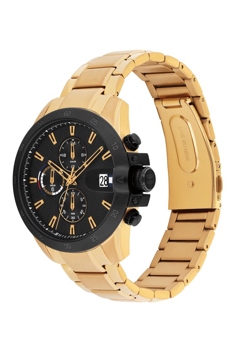 Jameson Bracelet Watch, 43mm, Alternate, color, BLACK