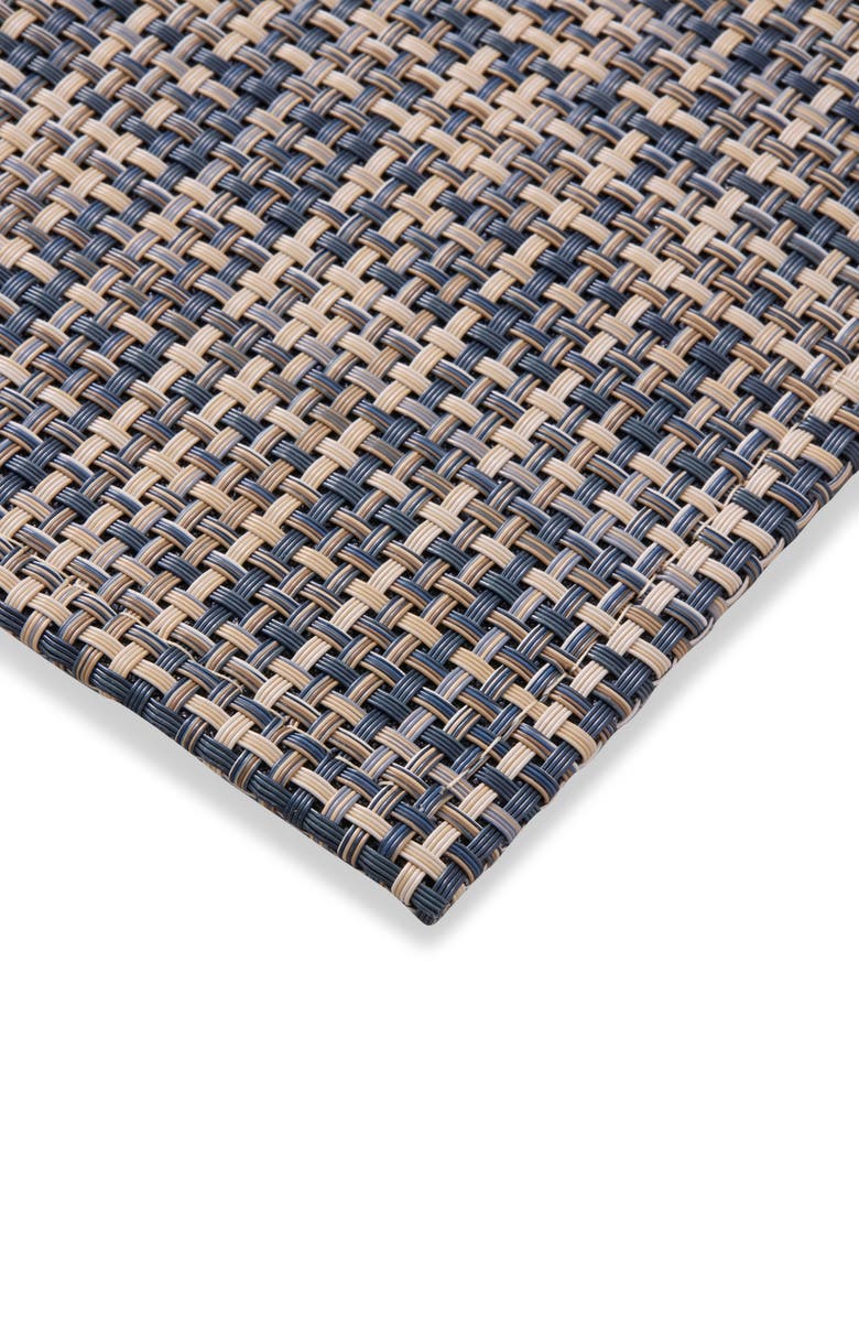 Chilewich Basket Weave Floor Mat, Alternate, color, Coast