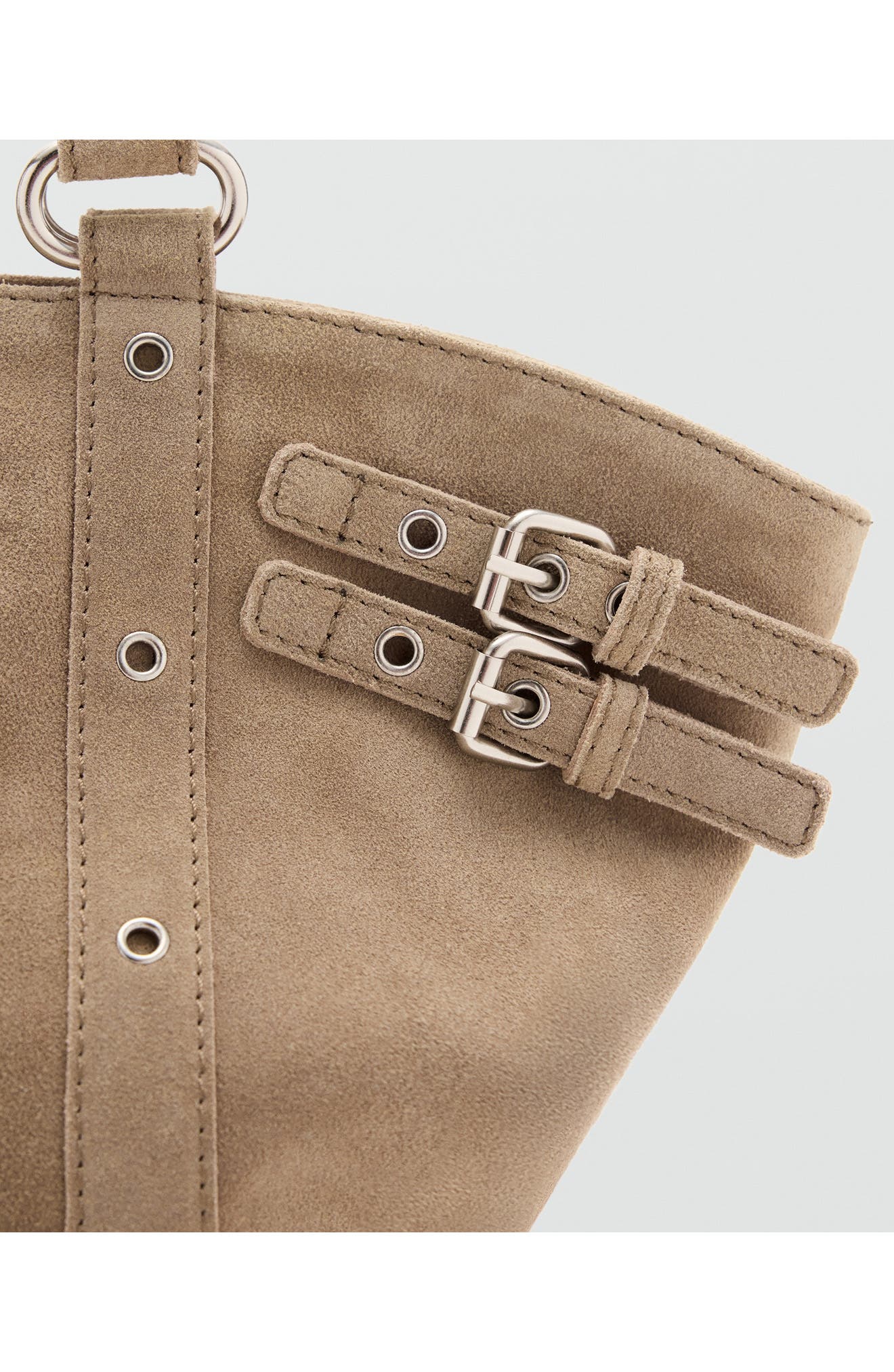 City Leather Shoulder Bag, Alternate, color, SAND