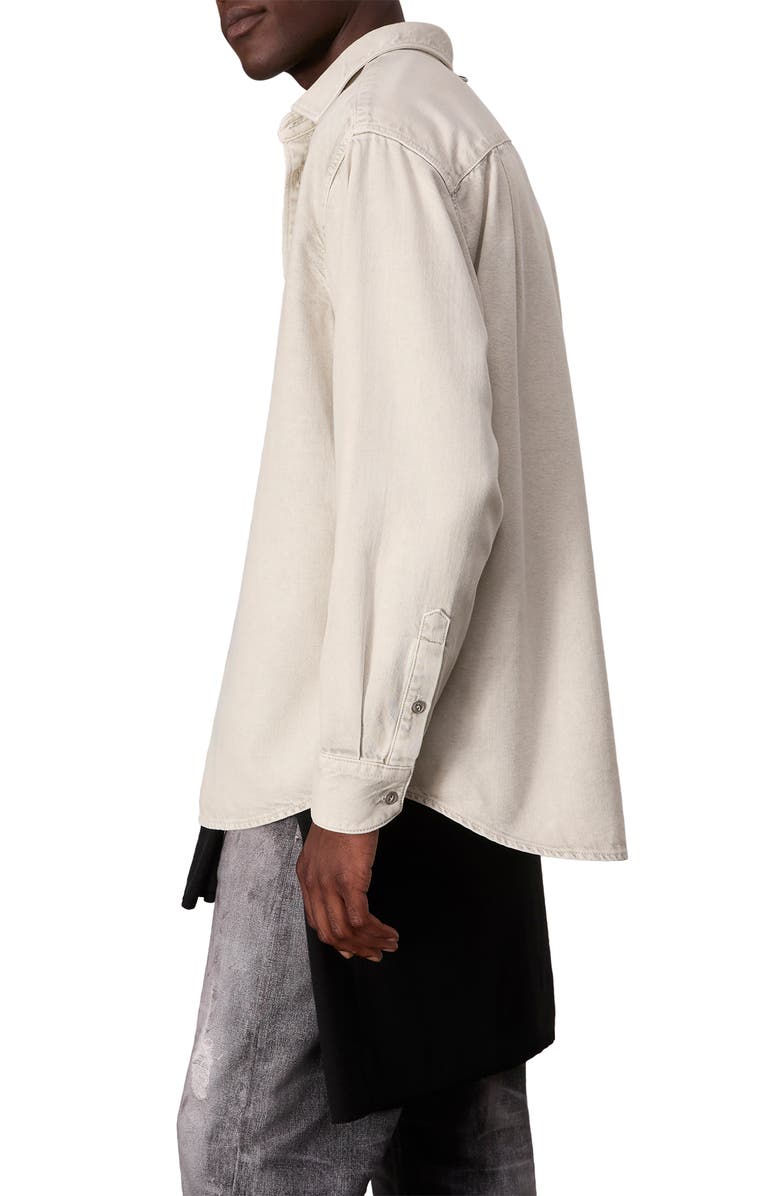 rag & bone Matthew Denim Button-Up Shirt, Alternate, color, 