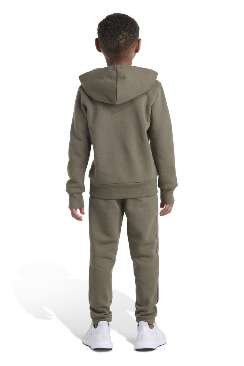 Kids' Fleece Hoodie & Sweatpants Set, Alternate, color, OLIVE
