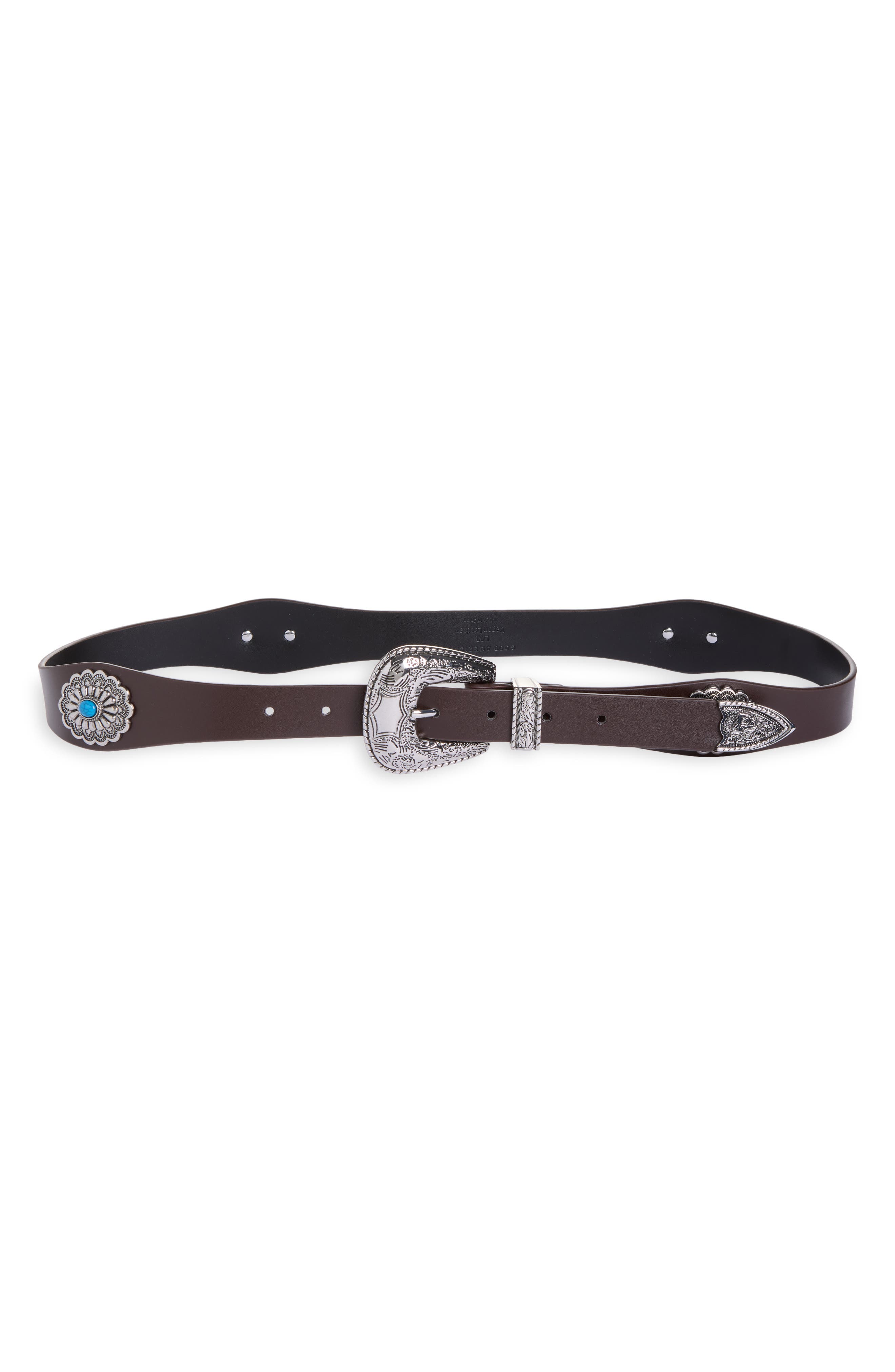 Classic Western Leather Belt