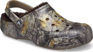 CROCS Baya Camo Faux Fur Lined Clog
