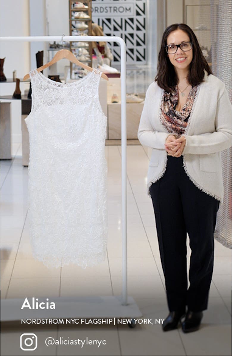 Adrianna Papell Guipure Lace Sheath Dress | Nordstromrack
