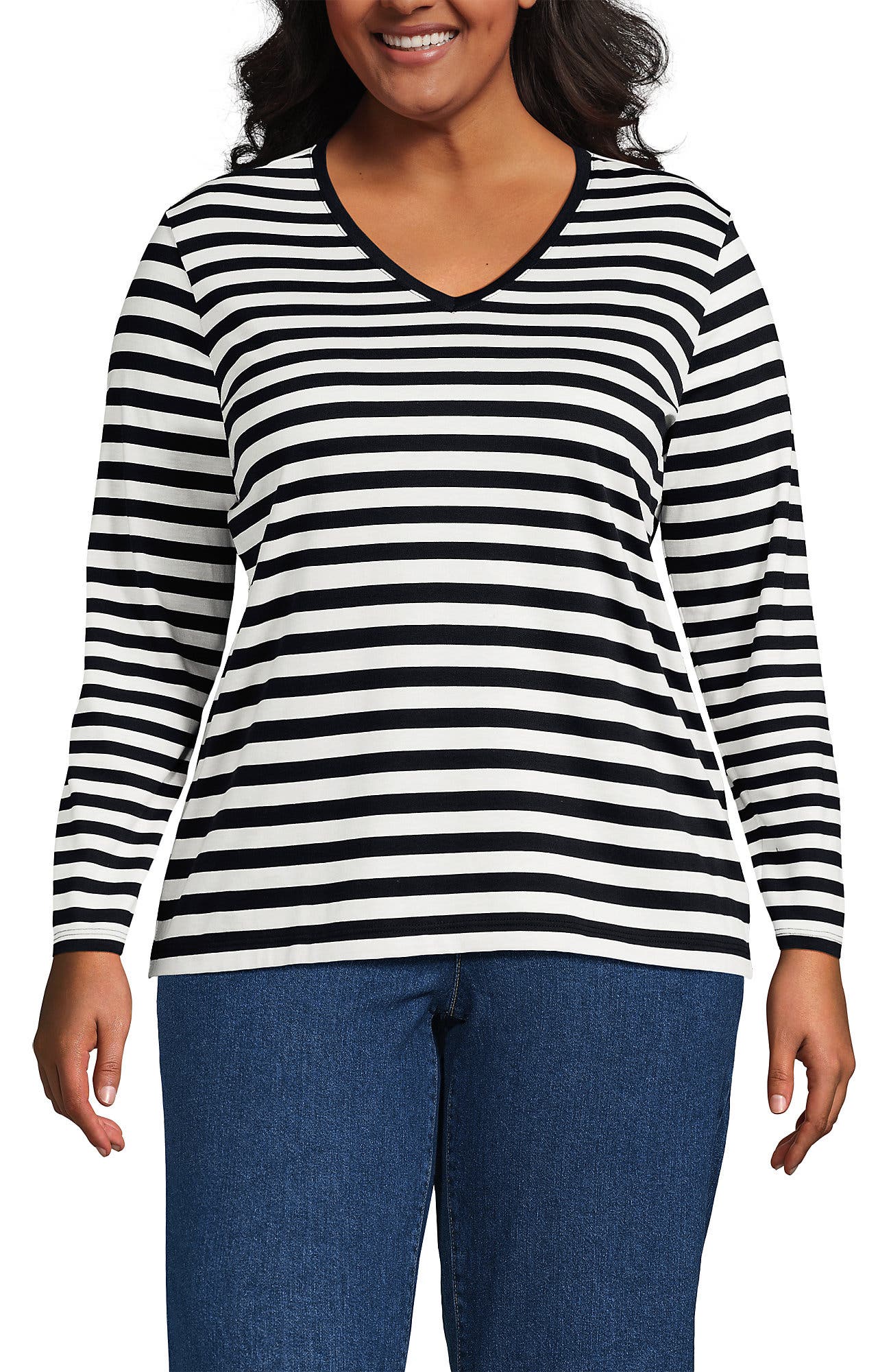 Black Even Stripe