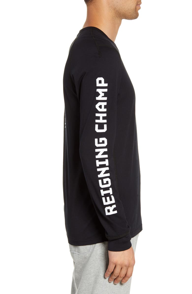 Reigning Champ Football Club Long Sleeve T-Shirt, Alternate, color,