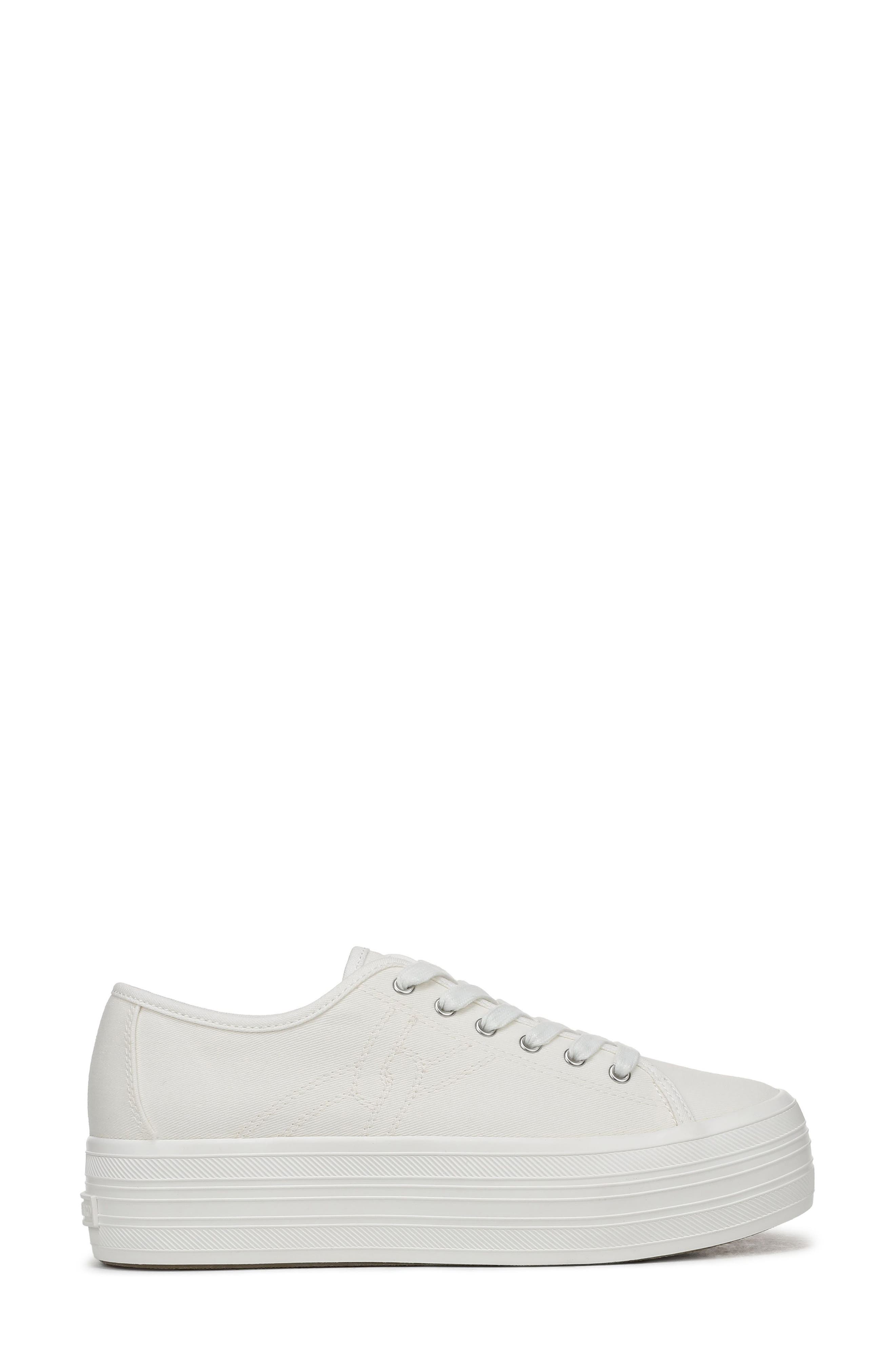 Veronica Beard Truett Platform Sneaker, Alternate, color, Coconut