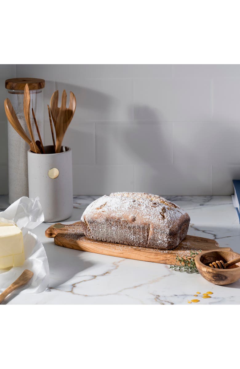 Berard Olive Wood Cutting Board, 16.5" x 5.5" x 0.75", Alternate, color, Brown