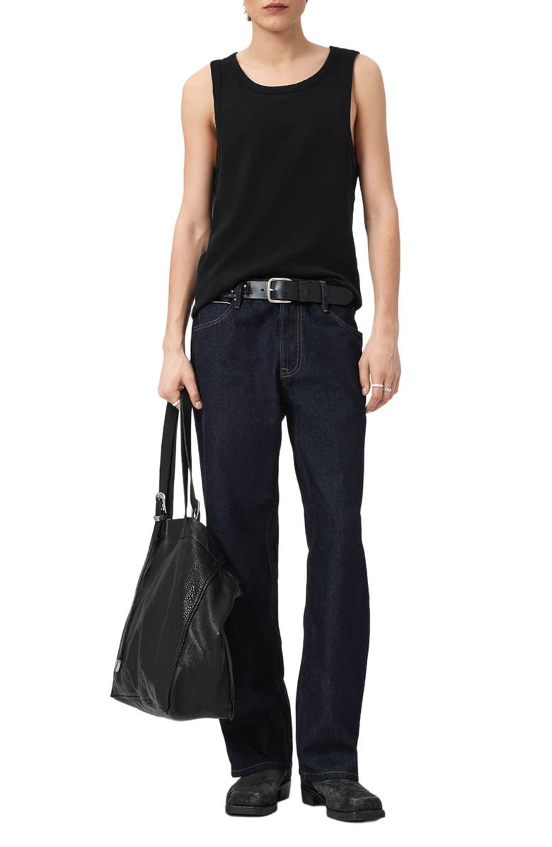 AllSaints Axel Vest, Alternate, color, Jet Black