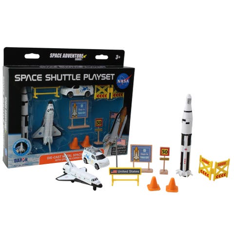 Space Shuttle Playset 10 Pieces
