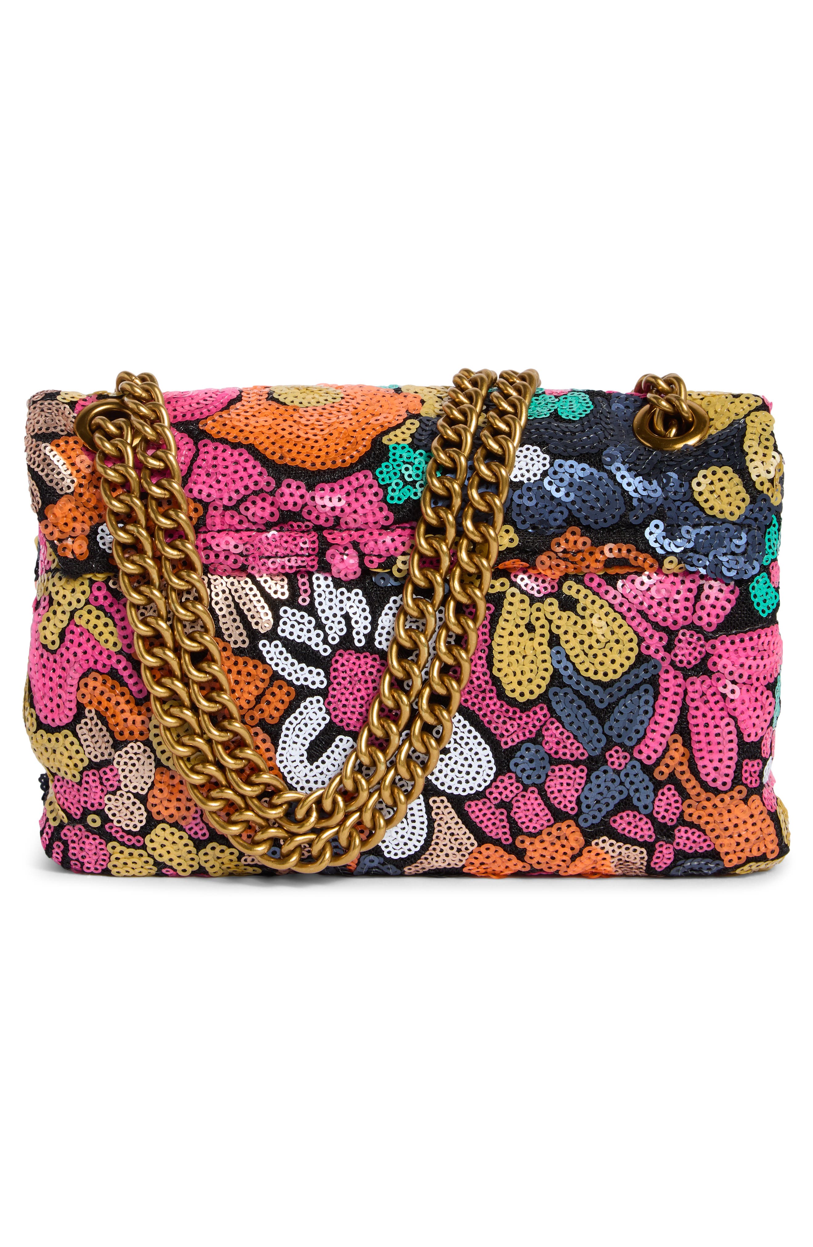 Kurt Geiger London Mini Brixton Sequin Shoulder Bag, Alternate, color, 